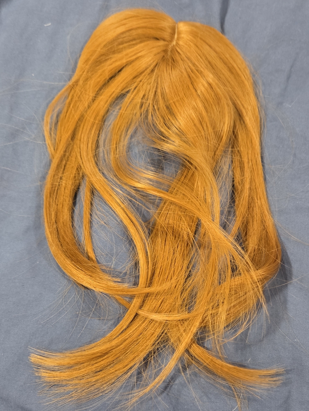 Synthetic Women’s Clip-In Hairpiece in Golden Copper